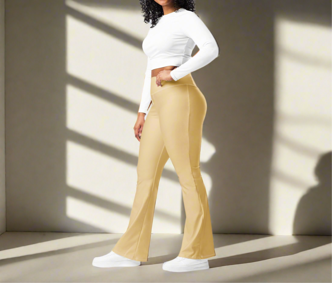 Flared leggings - Golden Dandelion