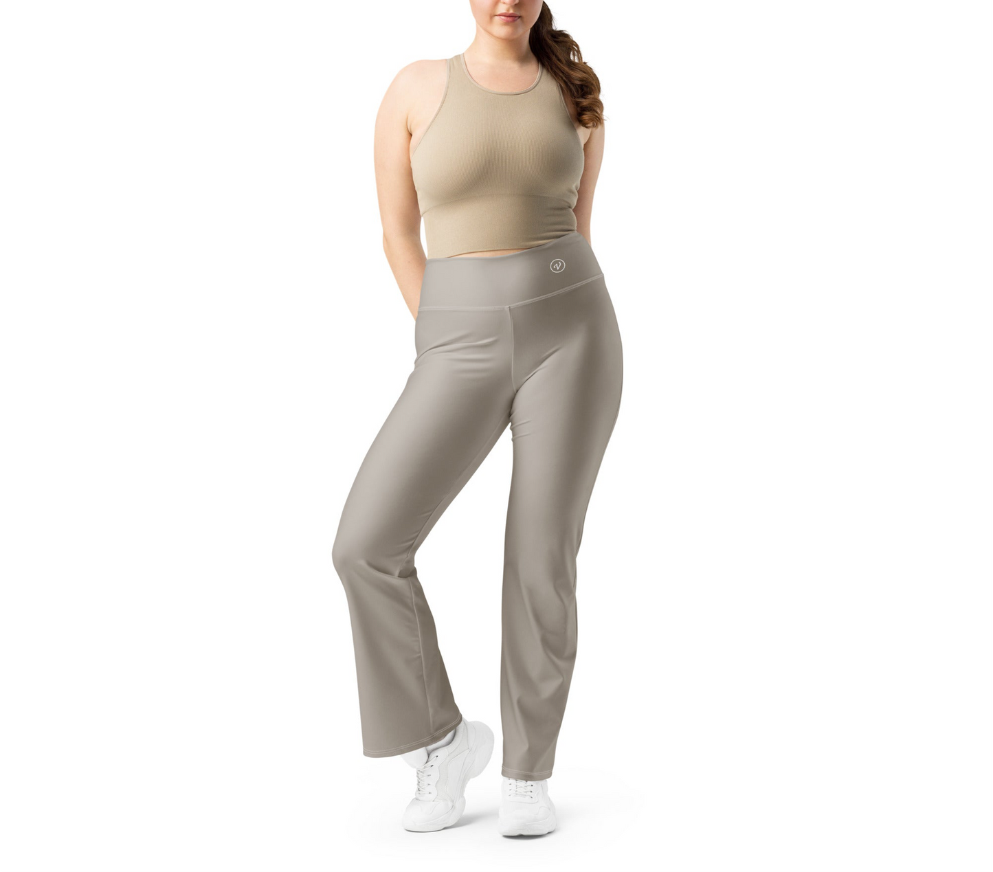 Flared leggings - Desert Sandstone