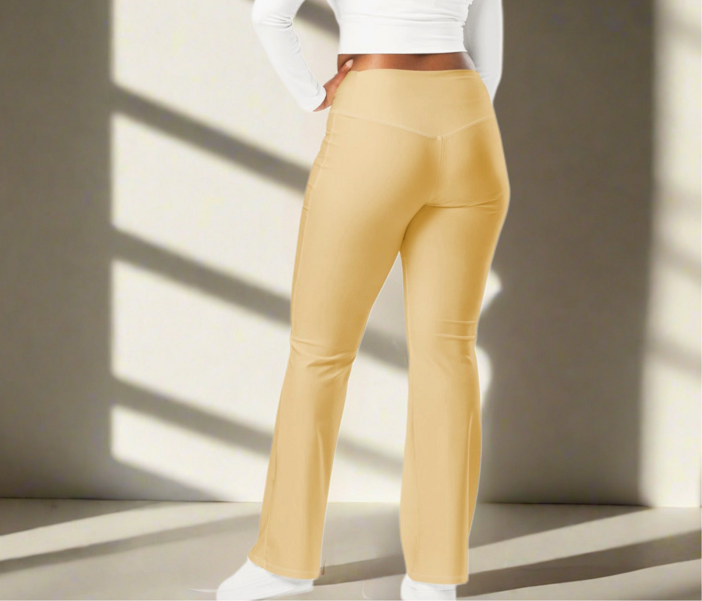 Flared leggings - Golden Dandelion