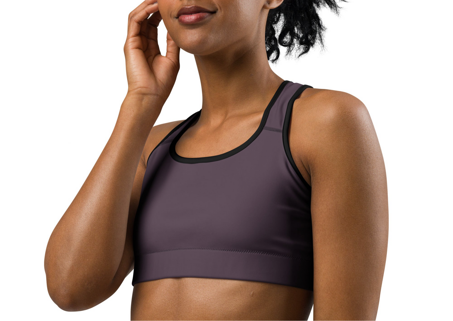 Active Bra - Smoked Plum