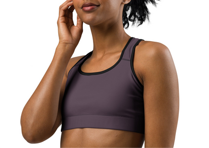 Active Bra - Smoked Plum