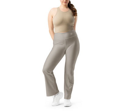 Flared leggings - Desert Sandstone